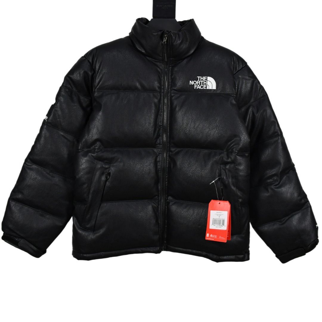 Supreme x The North Face 17fw Leather Nuptse Jacket - メルカリ