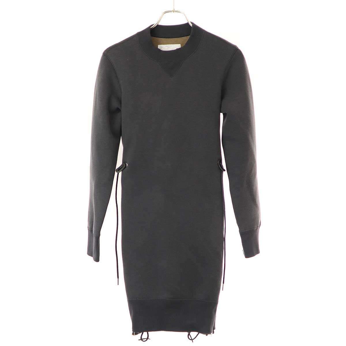 sacai サカイ Pre Sponge Sweat X Ma-1 Dress デザインドレス