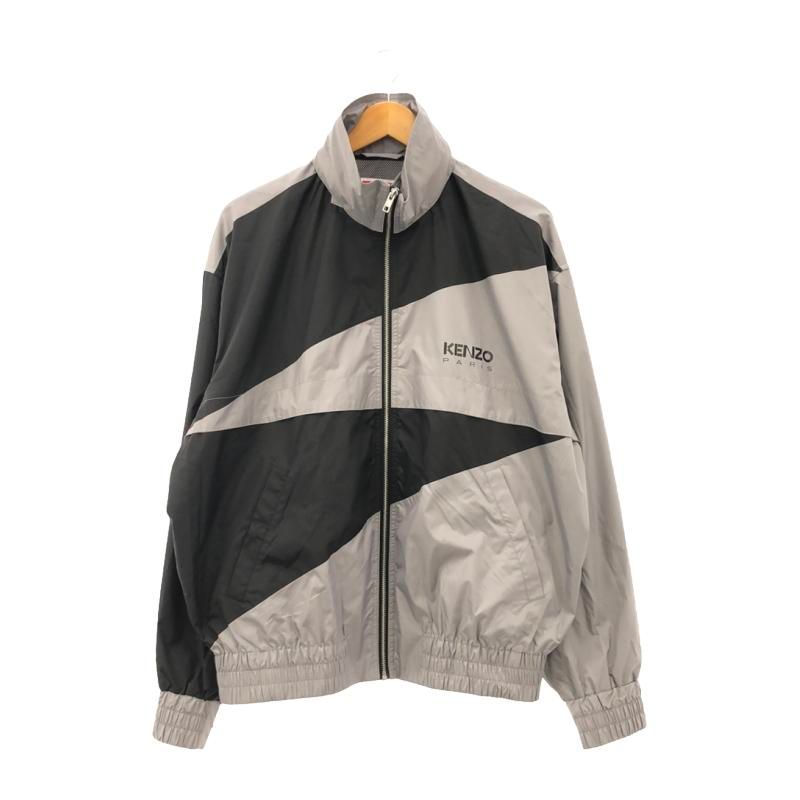 【中古】KENZO ナイロンパーカー FD65BL 1609NA グレー サイズM ケンゾー[17]