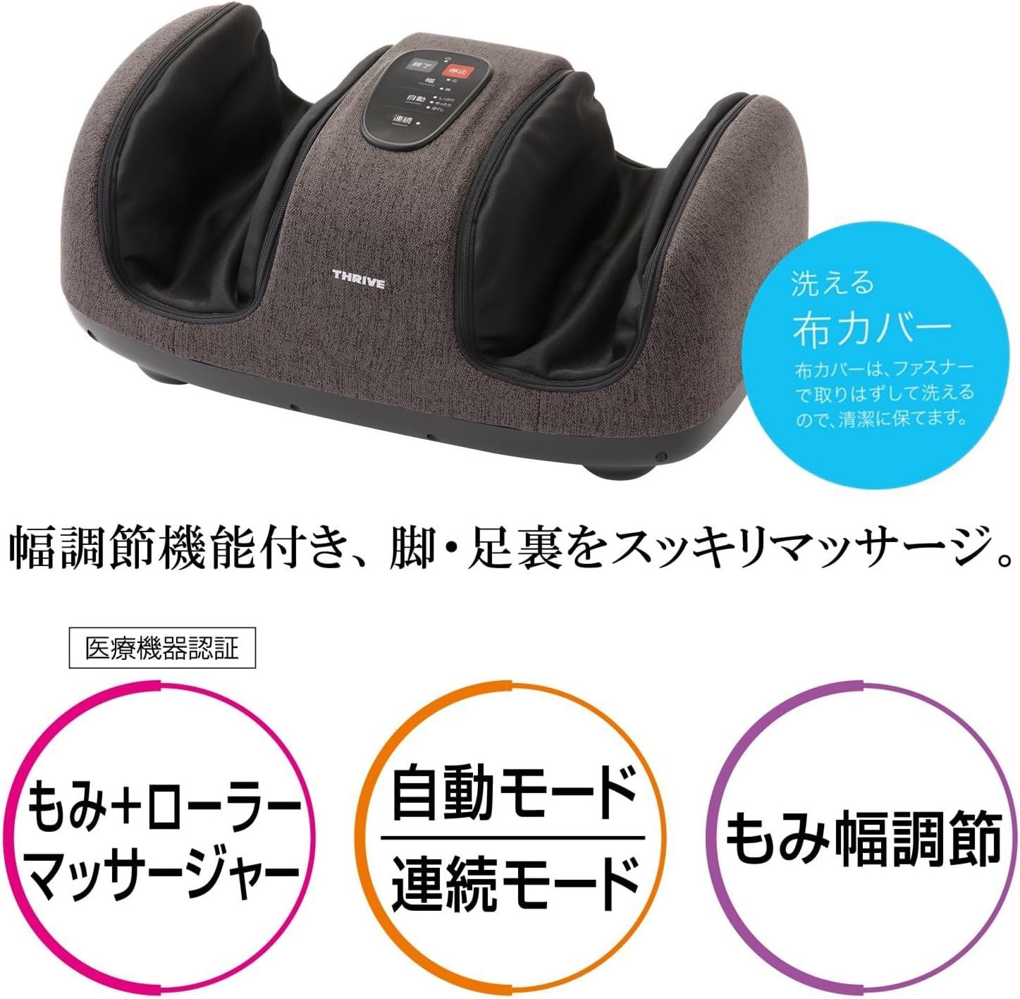 未開封 スライヴ Momi Gear もみギア フットマッサージャー MD-4258