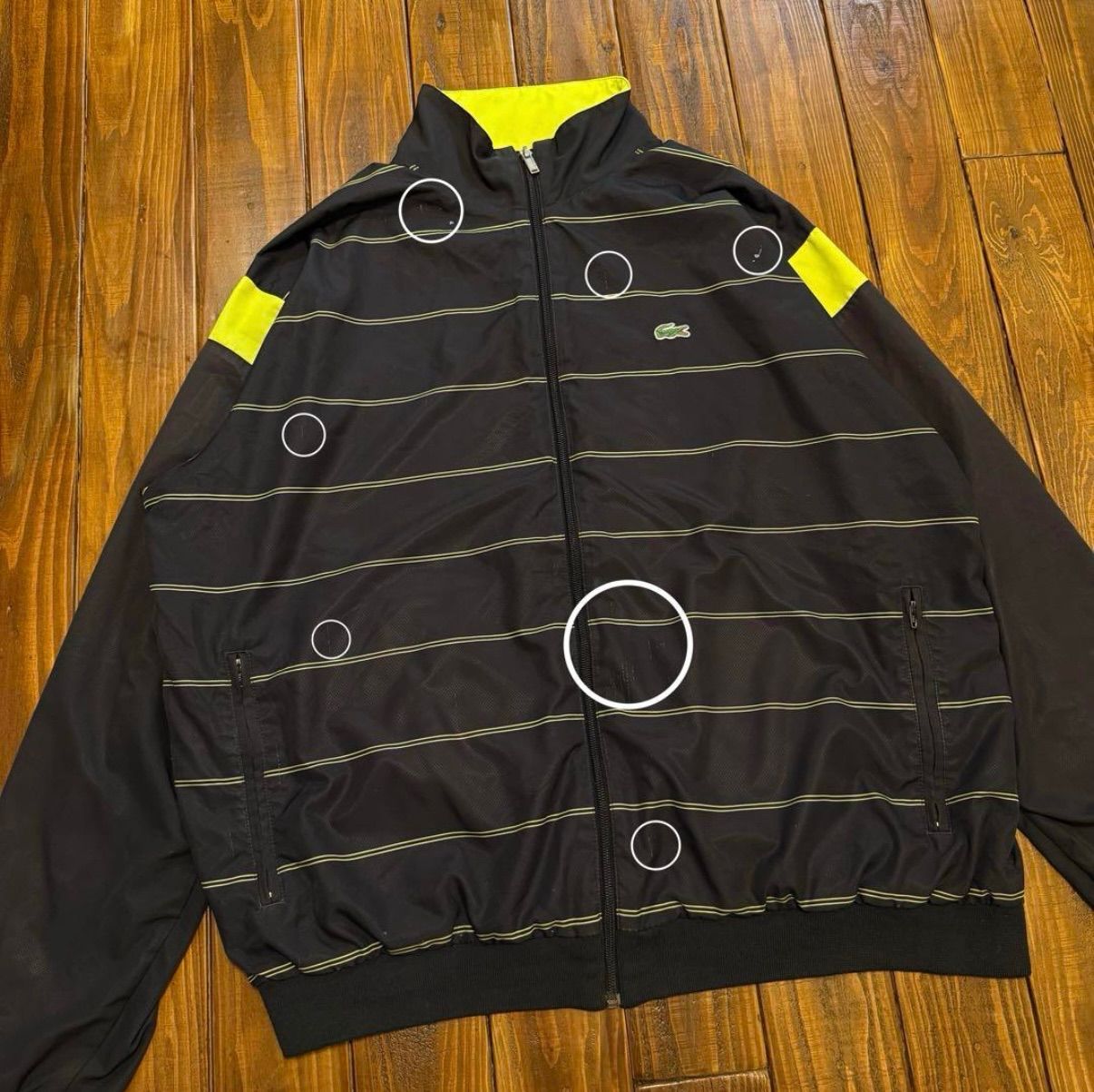 ネオンライン切替ナイロンジャケット