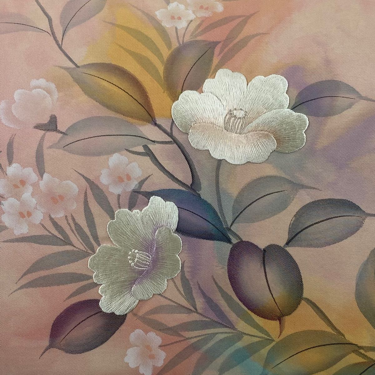 名古屋帯　正絹　椿　ピンク　銀　新品　未使用 名古屋帯 正絹 椿 ピンク 銀 新品 未使用 楽天市場】椿 名古屋帯