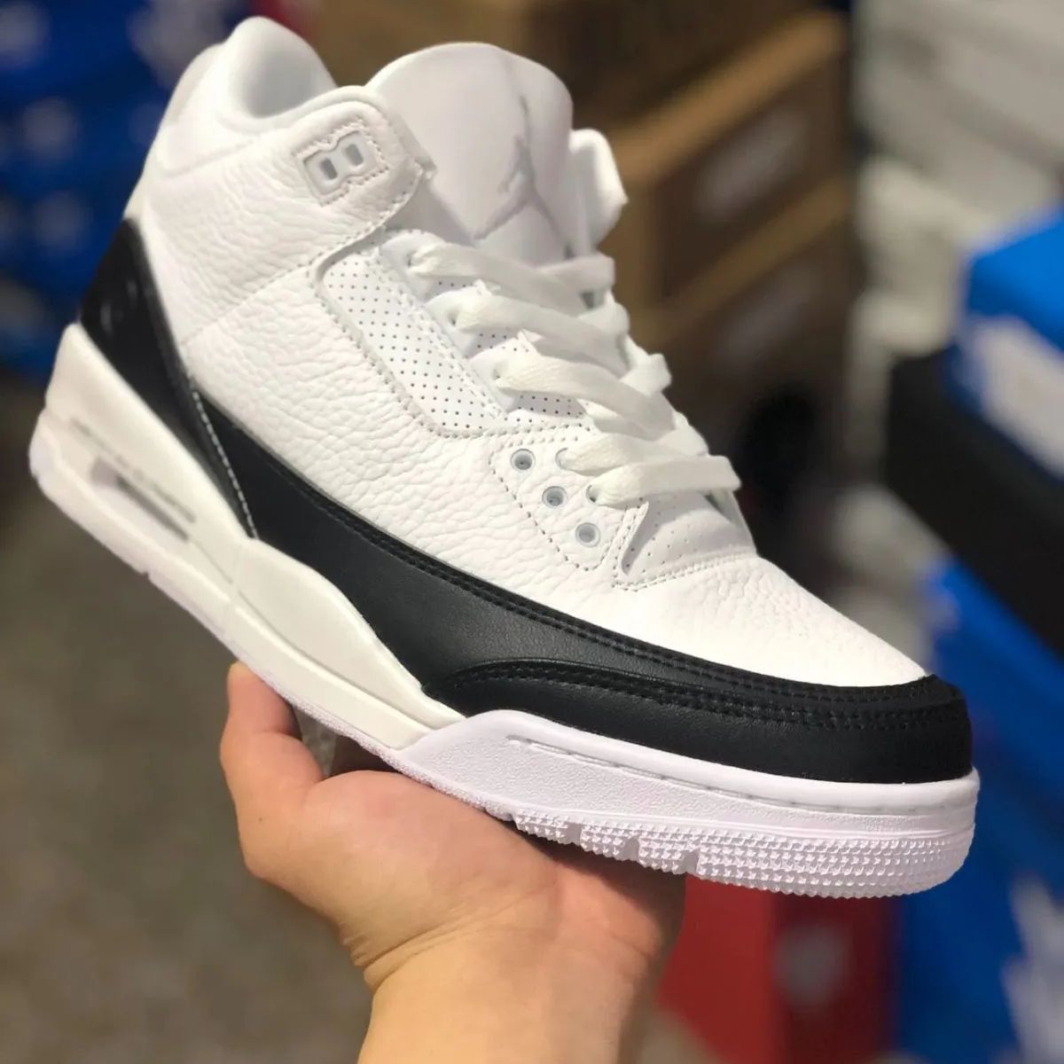 NIKE×fragment design ナイキ 藤原ヒロシ×フラグメントデザイン AIR JORDAN 3 RETRO SP スニーカー ホワイト