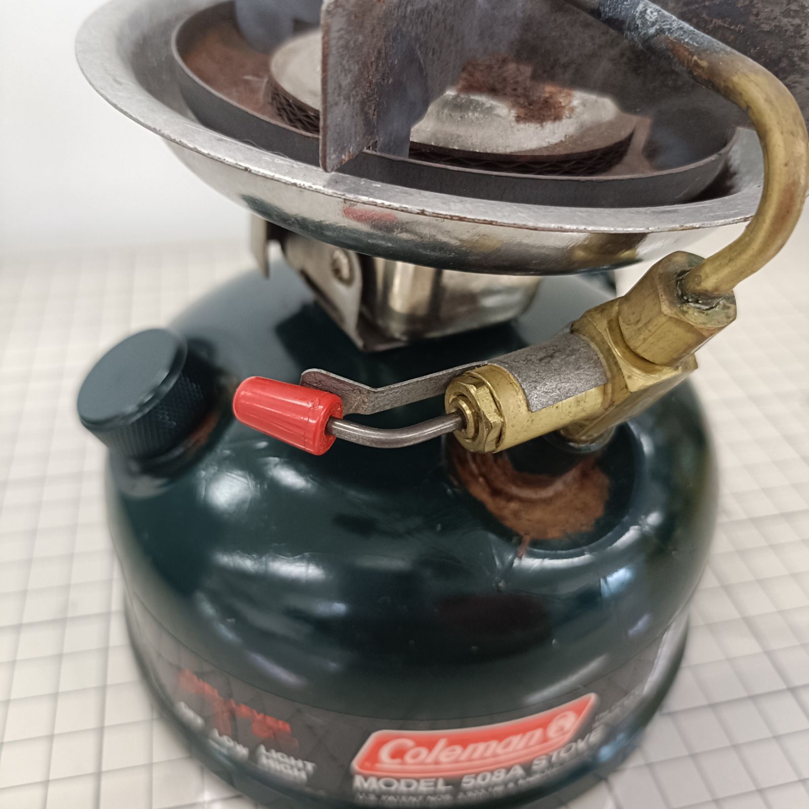 コールマン　シングルバーナー　モデル５０８A ストーブ Coleman（コールマン）508 ストーブ 1987年製 – zakka store towi