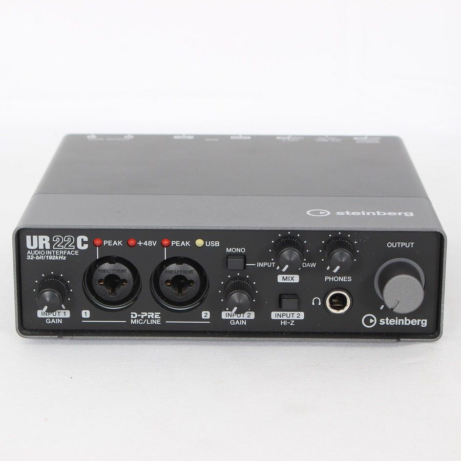 Steinberg UR22C 2イン|2アウト USB3.0オーディオインターフェース スタインバーグ 本体