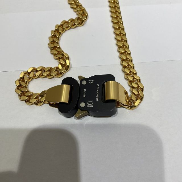 1017 ALYX 9SM ローラーコースター バックルチェーンネックレス