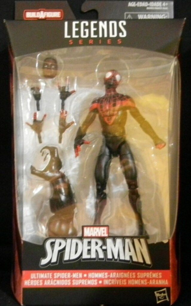 HASBRO MARVELS VENOM SPIDER MAN MILES MORALES / ULTIMATE SPIDER MAN 6インチ