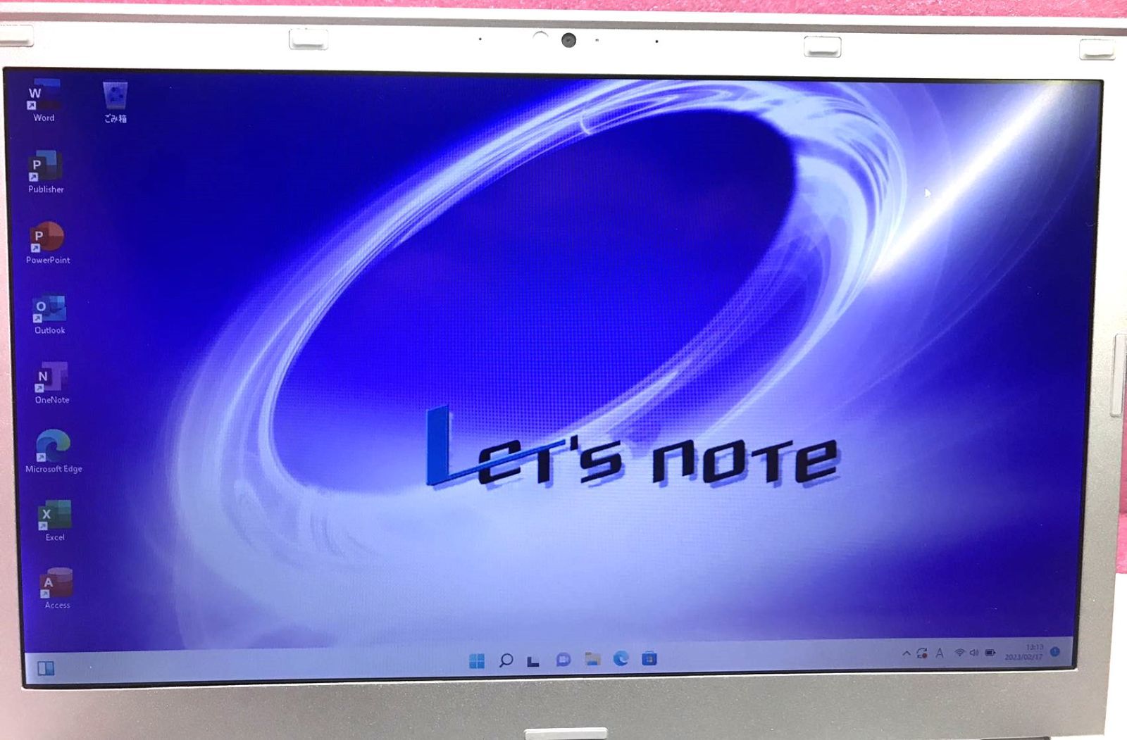 YNC032#ACアダプター付き人気レッツノートCF-LX3GDMCSワイド14.0型 