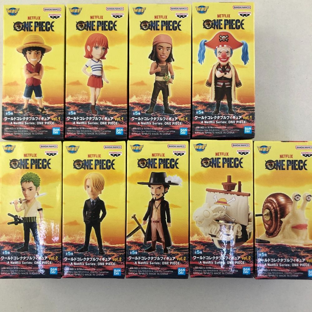 ワンピースワールド1〜3＋フィギュアコレクション 激闘!CP9編＋α ワンピースフィギュアコレクション～激闘！CP9編～｜バンダイ