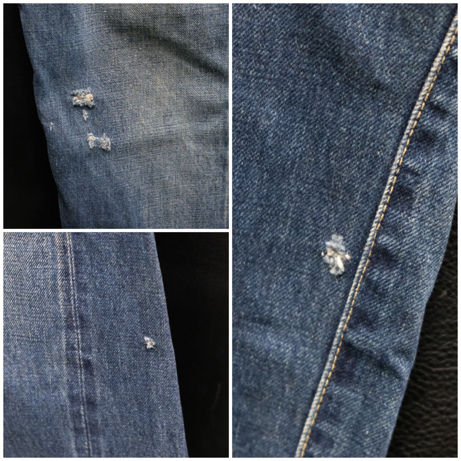 90's DENIME D-HG1118 赤耳デニム W31/約78cm 初期 旧ドゥニーム
