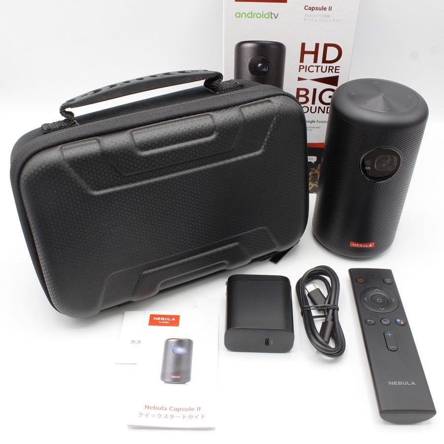 Nebula Capsule II D2421N12 ブラック Nebula Capsule II Smart Mini