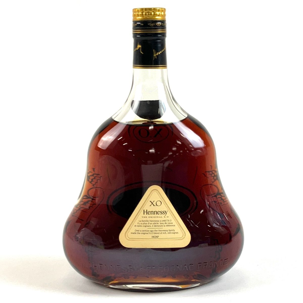 ヘネシー Hennessy XO 金キャップ クリアボトル 1000ml ブランデー