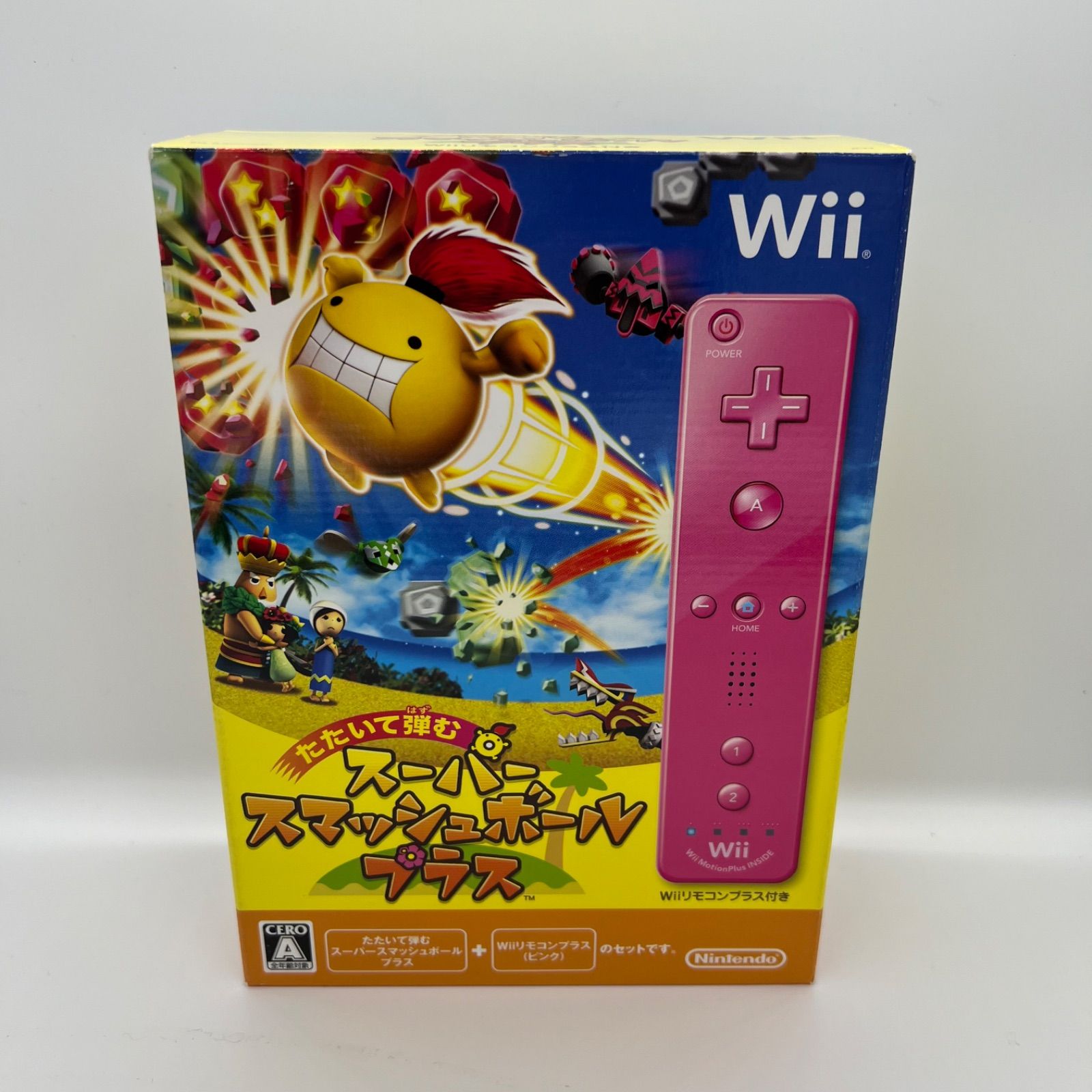 Wiiゲームソフト】たたいて弾む スーパースマッシュボール・プラス