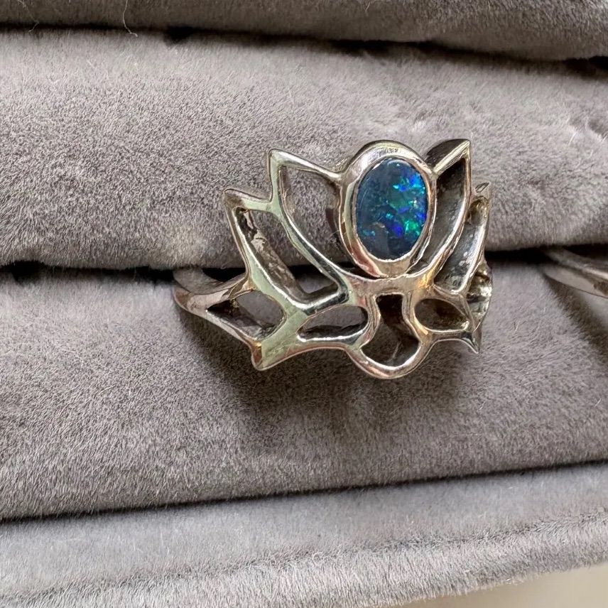 K18YGリング フラワーモチーフ ダイヤモンドTTL1.00ct VSクラス K18YG