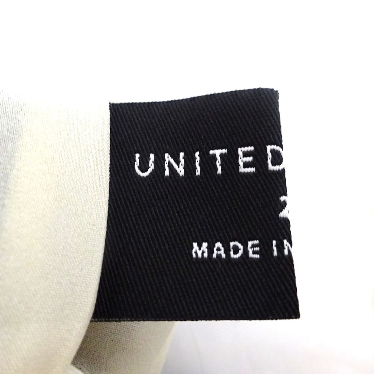 UNITED TOKYO(ユナイテッド トウキョウ) ワンピース サイズ2 M レディース - ダークネイビー ハイネック/長袖/ロング/レース -  メルカリ