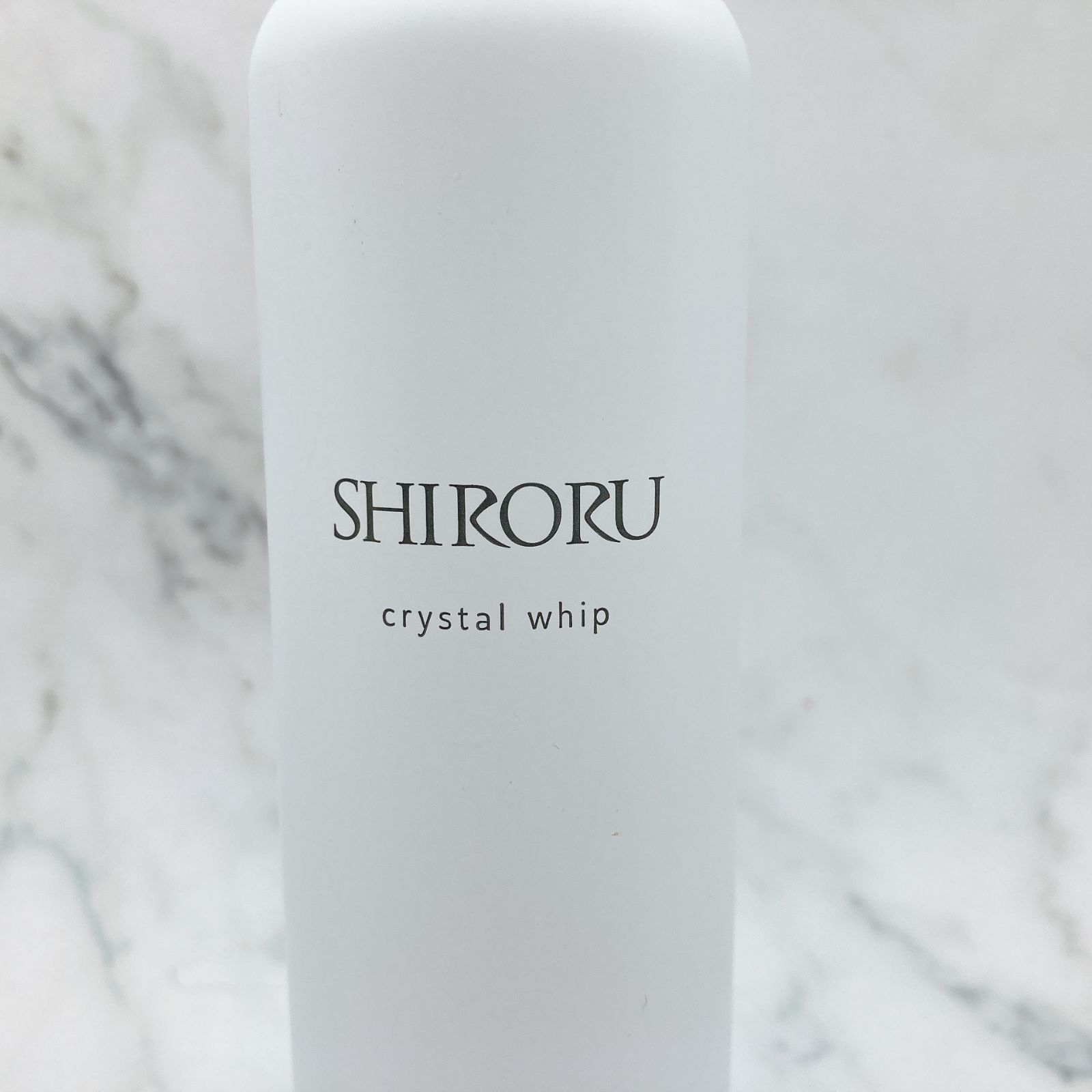 美品］SHIRORU シロル クリスタルホイップ 120g 洗顔料 開封済み