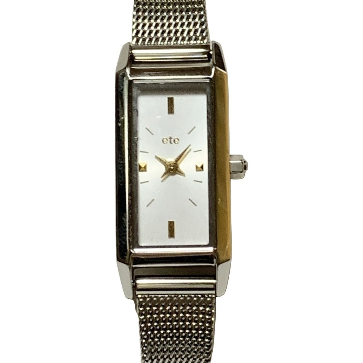 更に値下げ中 ete 腕時計シルバー（ゴールド羅針盤） 更に値下げ中 ete 腕時計シルバー（ゴールド羅針盤） 更に値下げ中 ete