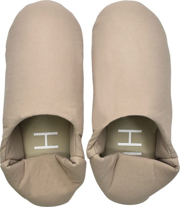 【数量限定】ポーチ付き バブーシュスリッパ HUG [現代百貨]