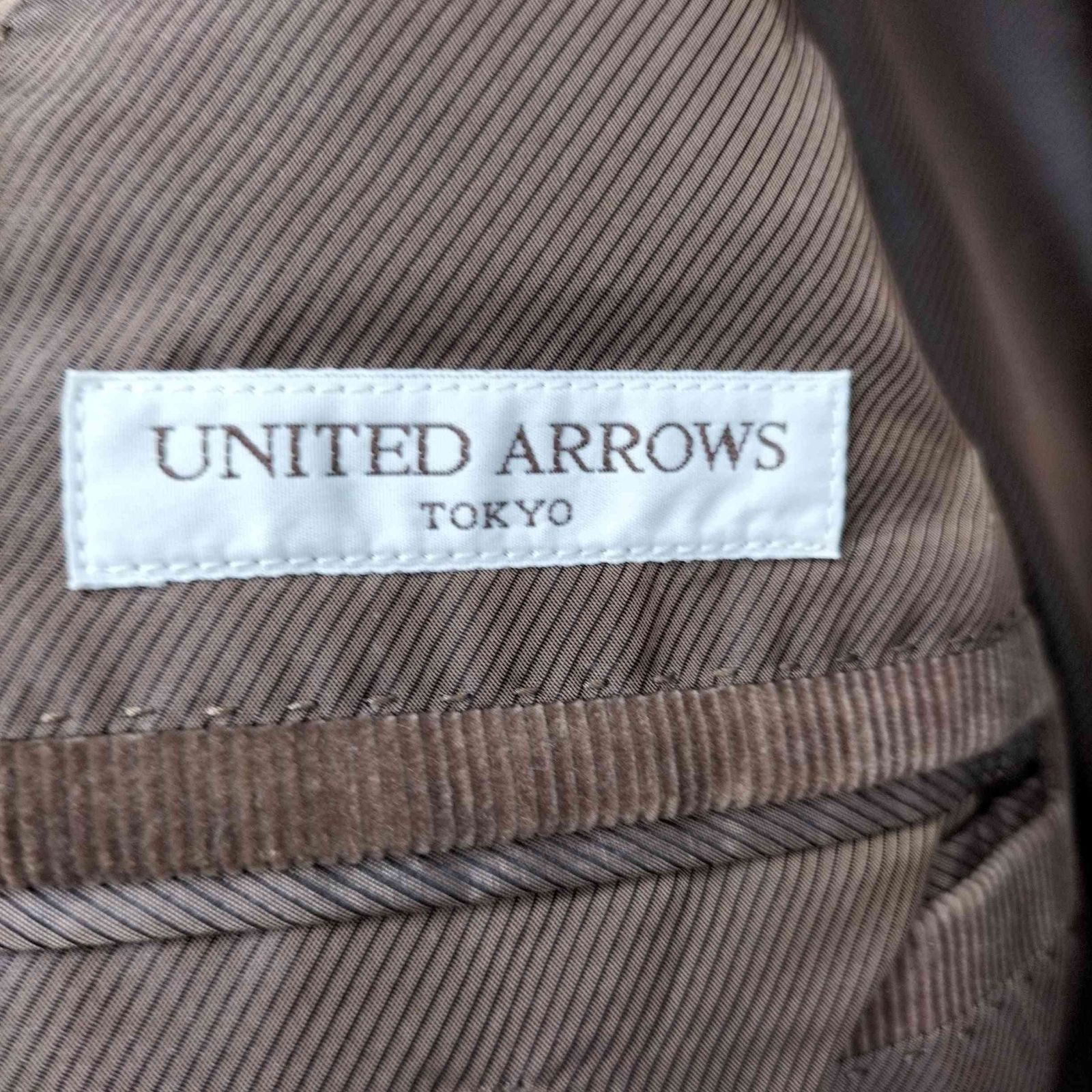 ユナイテッドアローズ UNITED ARROWS コーデュロイ セットアップ