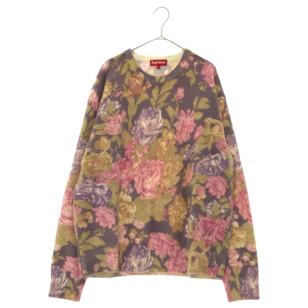 SUPREME (シュプリーム) 19SS Printed Floral Angora Sweater フラワー 