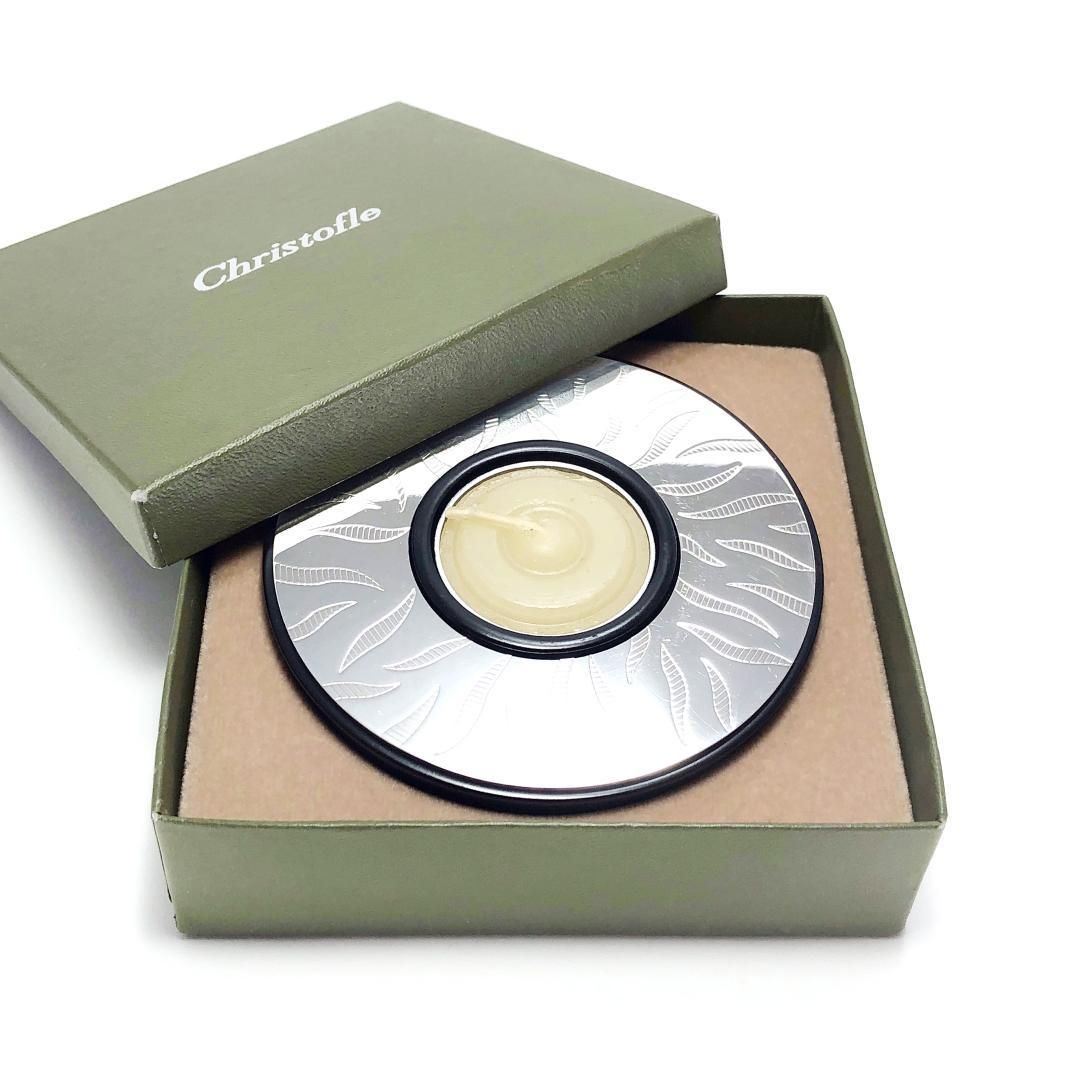 Christofle クリストフル シルバー 燭台 キャンドルホルダー Amazon.co.jp: 銀の燭台 クリストフル シルバープレート キャンドル