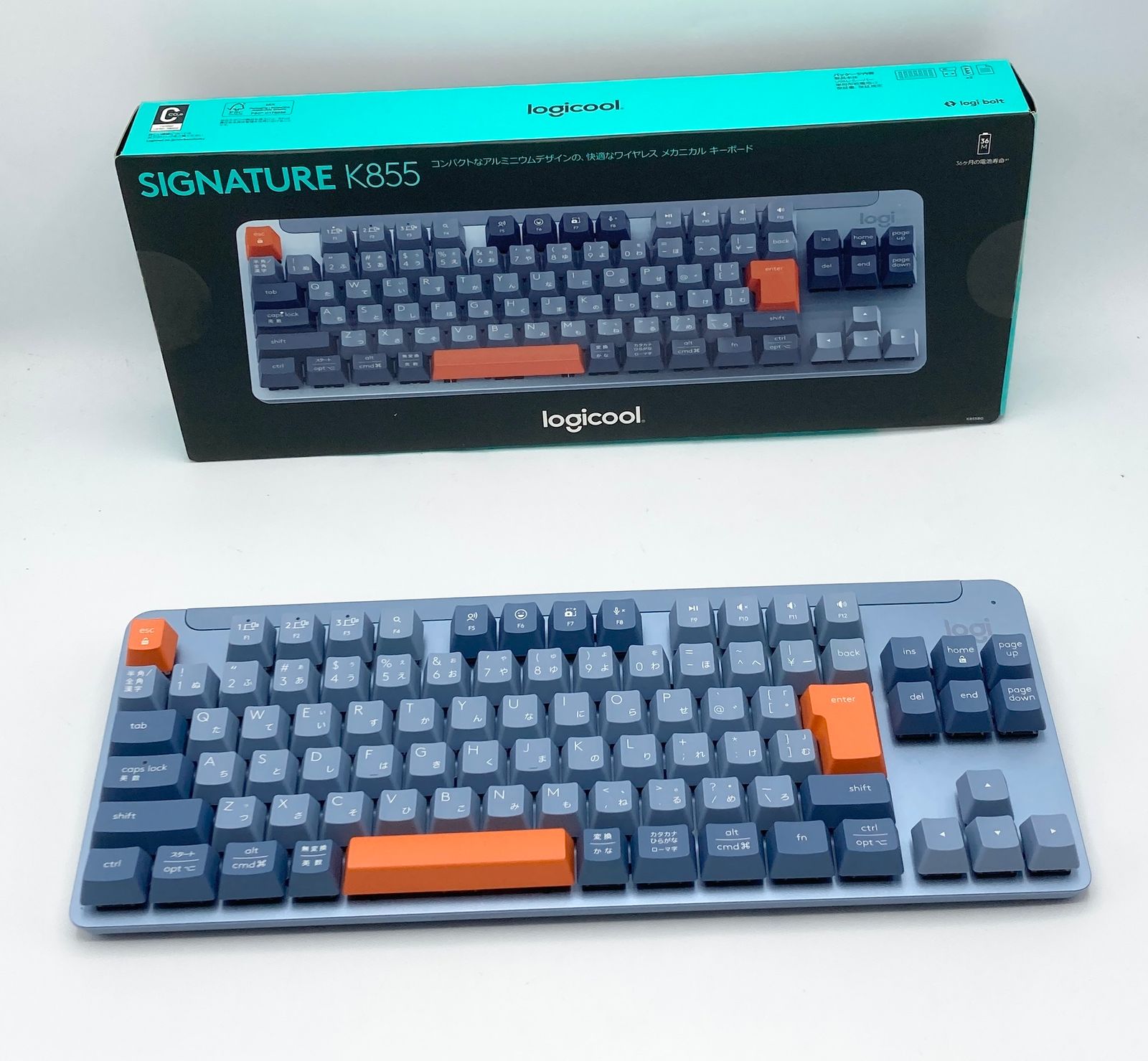ロジクール SIGNATURE K855BG  TTC製 赤軸