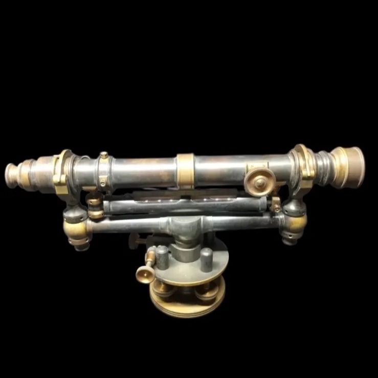 W-L E GURLEY 水平測量機 トランシット レトロ アンティーク 古道具