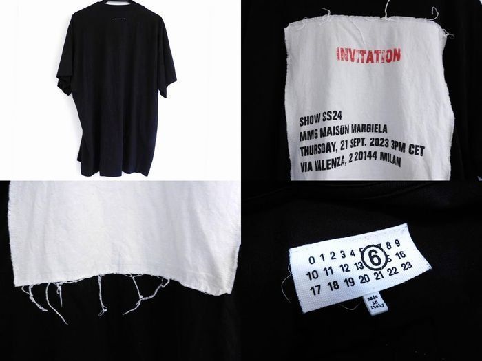 メゾンマルジェラ MM6 Maison Margiela □ 24SS INVITATION T