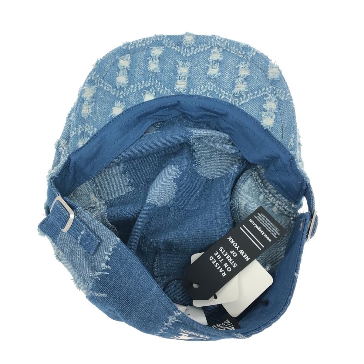 未使用品 KANGOL カンゴール S/M ハンチング 帽子 ブルー デニム