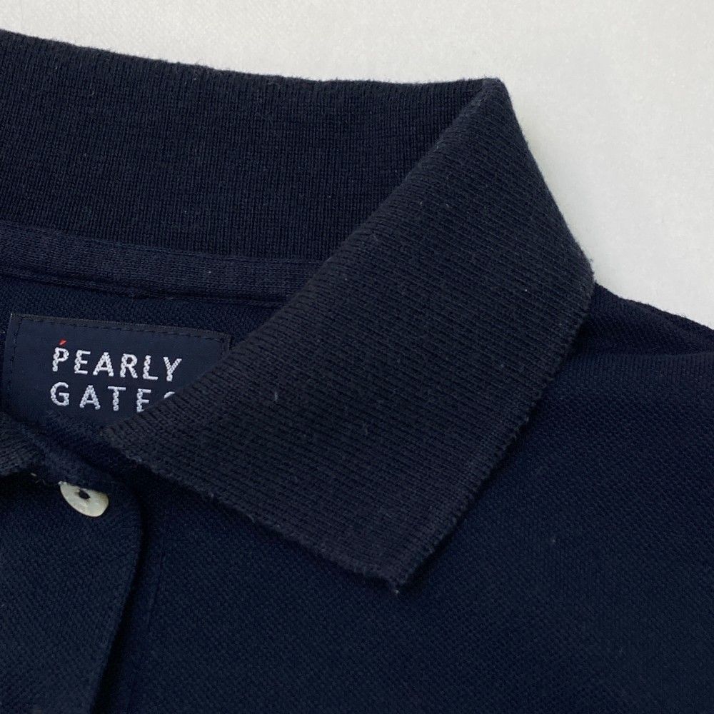サイズ：0 PEARLY GATES パーリーゲイツ 半袖ポロシャツ ニコちゃん