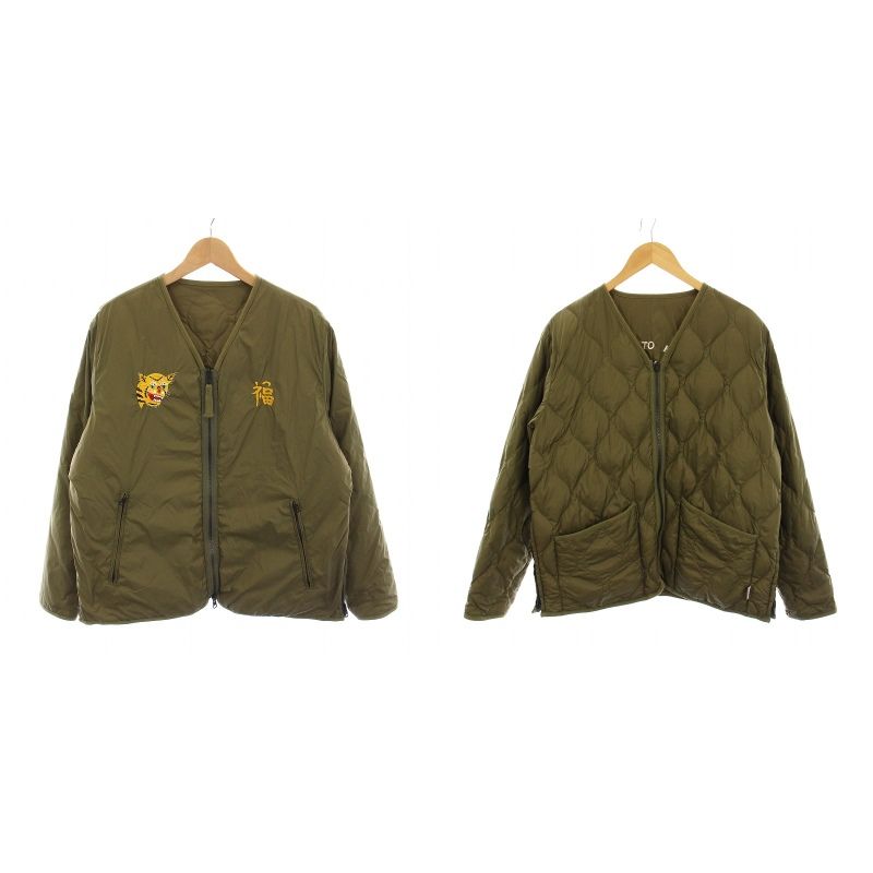 TAION BEAMS LIGHTS ベトジャン リバーシブル インナーダウン TAION（タイオン）の「TAION × BEAMS LIGHTS / 別注 ベトジャン