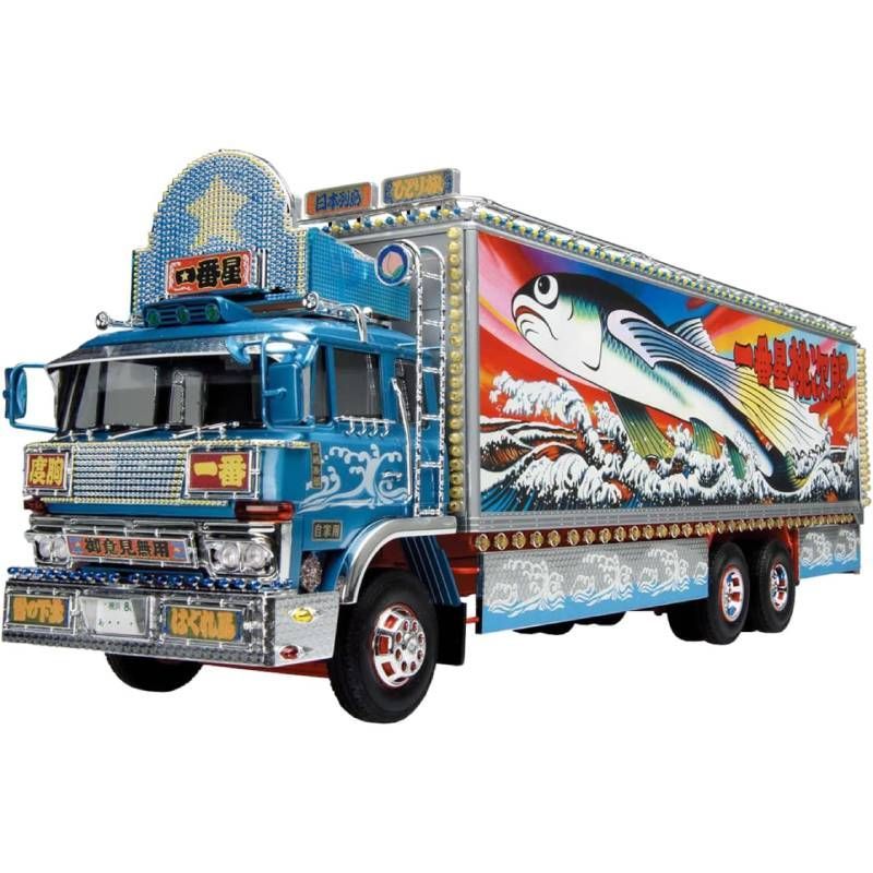 アオシマ プラモデル 1/32 トラック野郎 No.2 一番星 熱風5000キロ 
