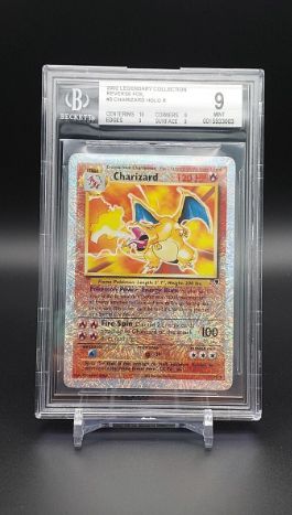 BGS9】リザードン Charizard リバースホロ レジェンダリーコレクション LEGENDARY COLLECTION PSA10 ARS10  かえんリザードン - メルカリ