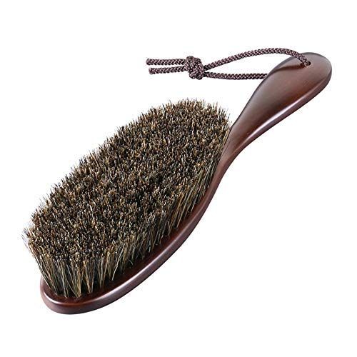 ナカタハンガー 日本製 洋服ブラシ 馬毛 Clothes Brush Horse Hair マーズブラウン