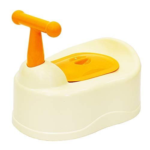 オレンジ 永和 ポット式おまる ベビーポッティ 取っ手付きで安心 オレンジ 1個 (x 1) 492690