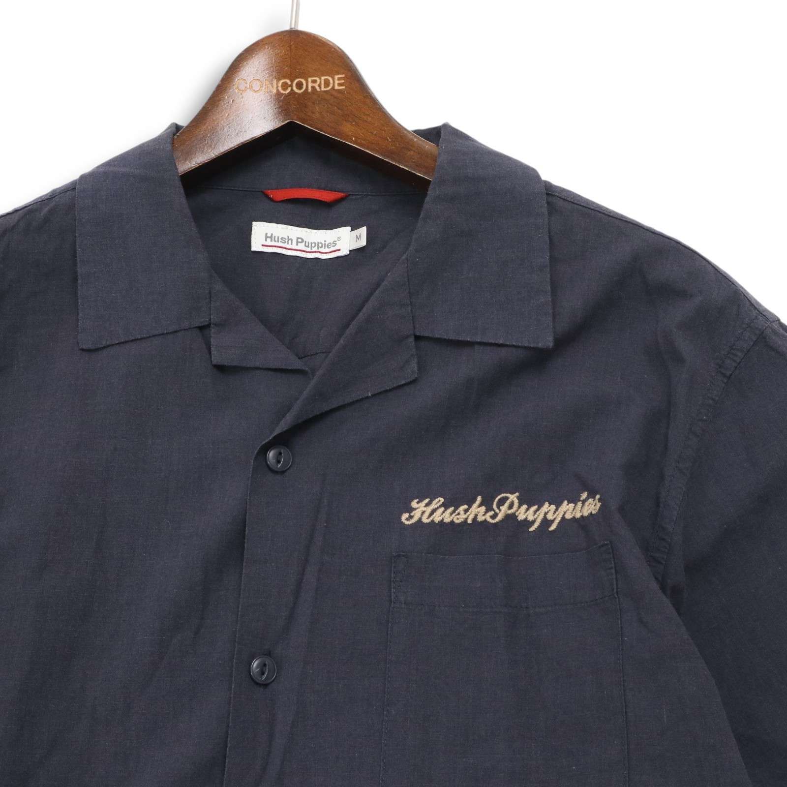 Hush Puppies ハッシュパピー 春夏 ロゴ シアサッカー ギンガム 