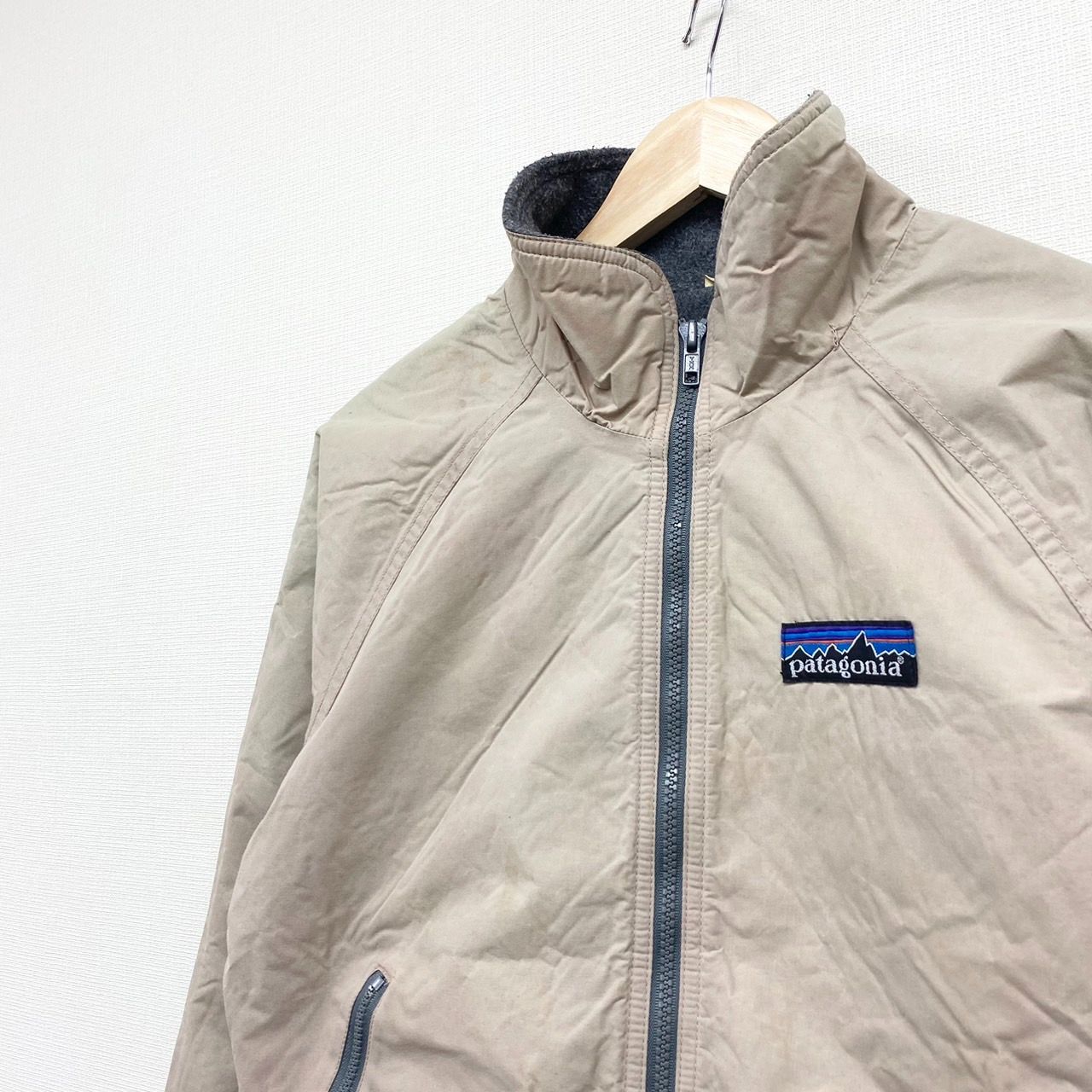 Patagonia シェルドシンチラジャケット 裏地フリース 11/12