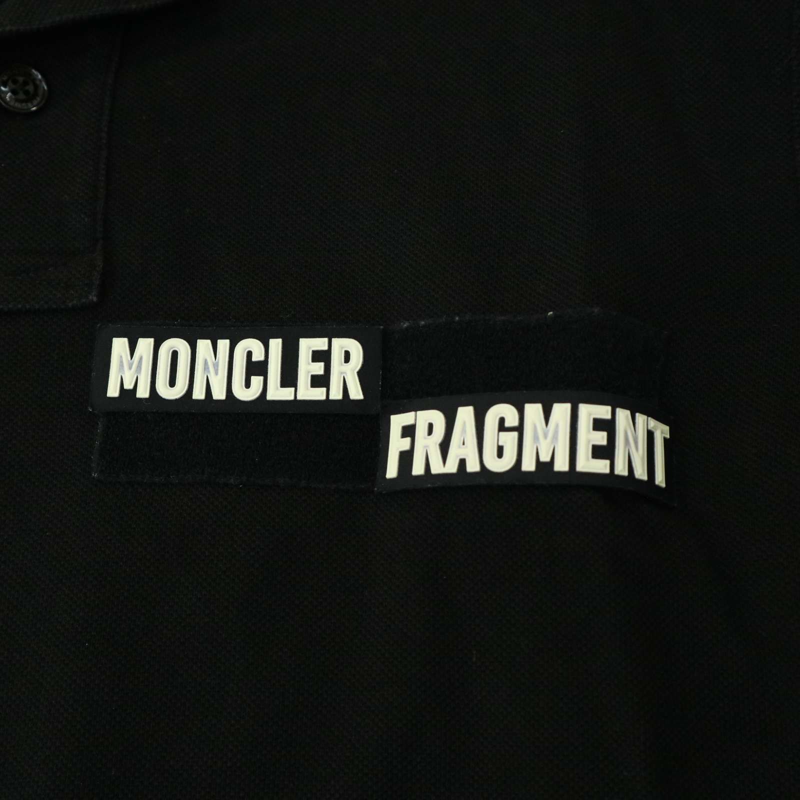 MONCLER FRAGMENT 黒ポロシャツ MONCLER/FRAGMENT ブラックポロシャツ - メルカリ