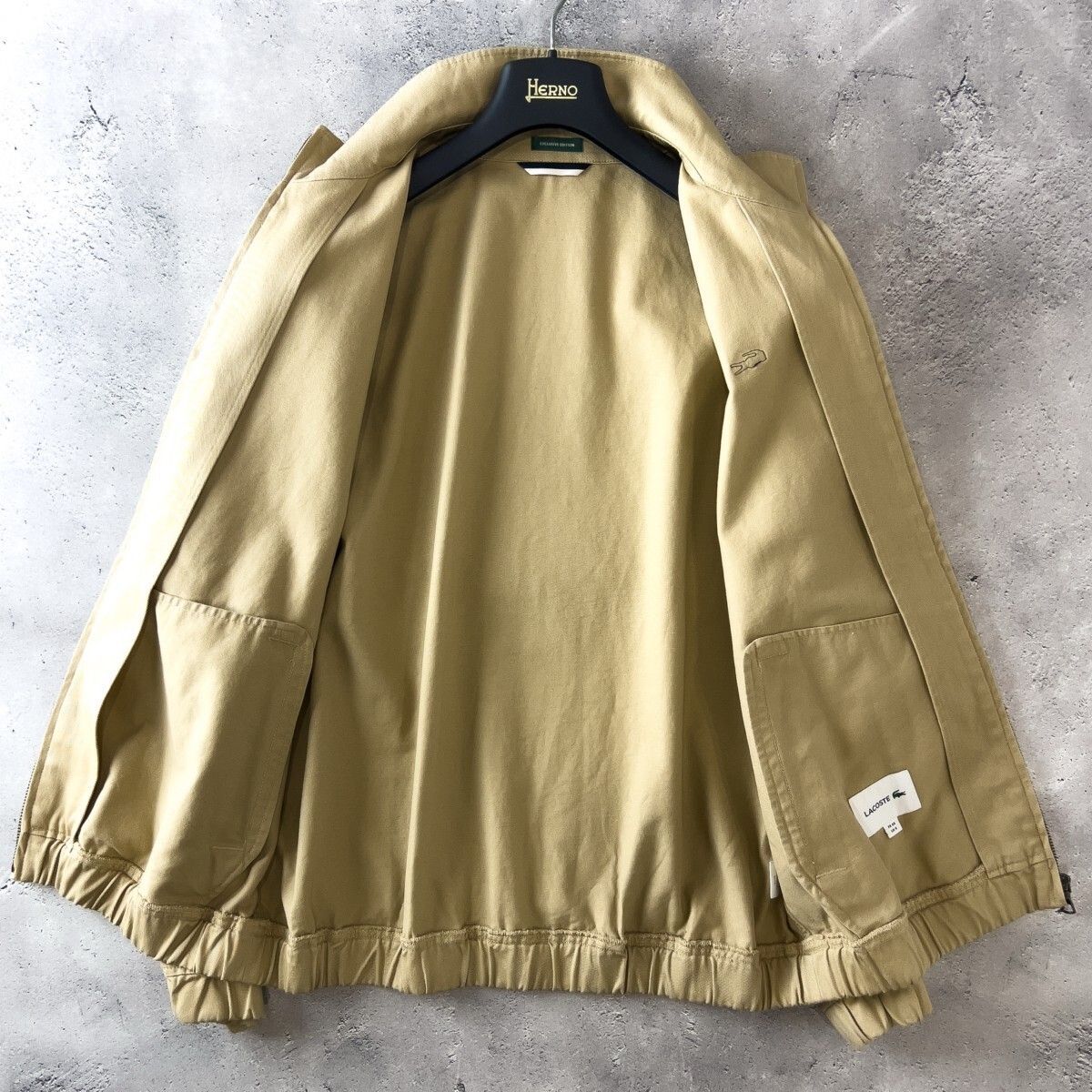 希少 LACOSTE × BEAMS 別注 ラコステ ビームス ヴィンテージ バッジ