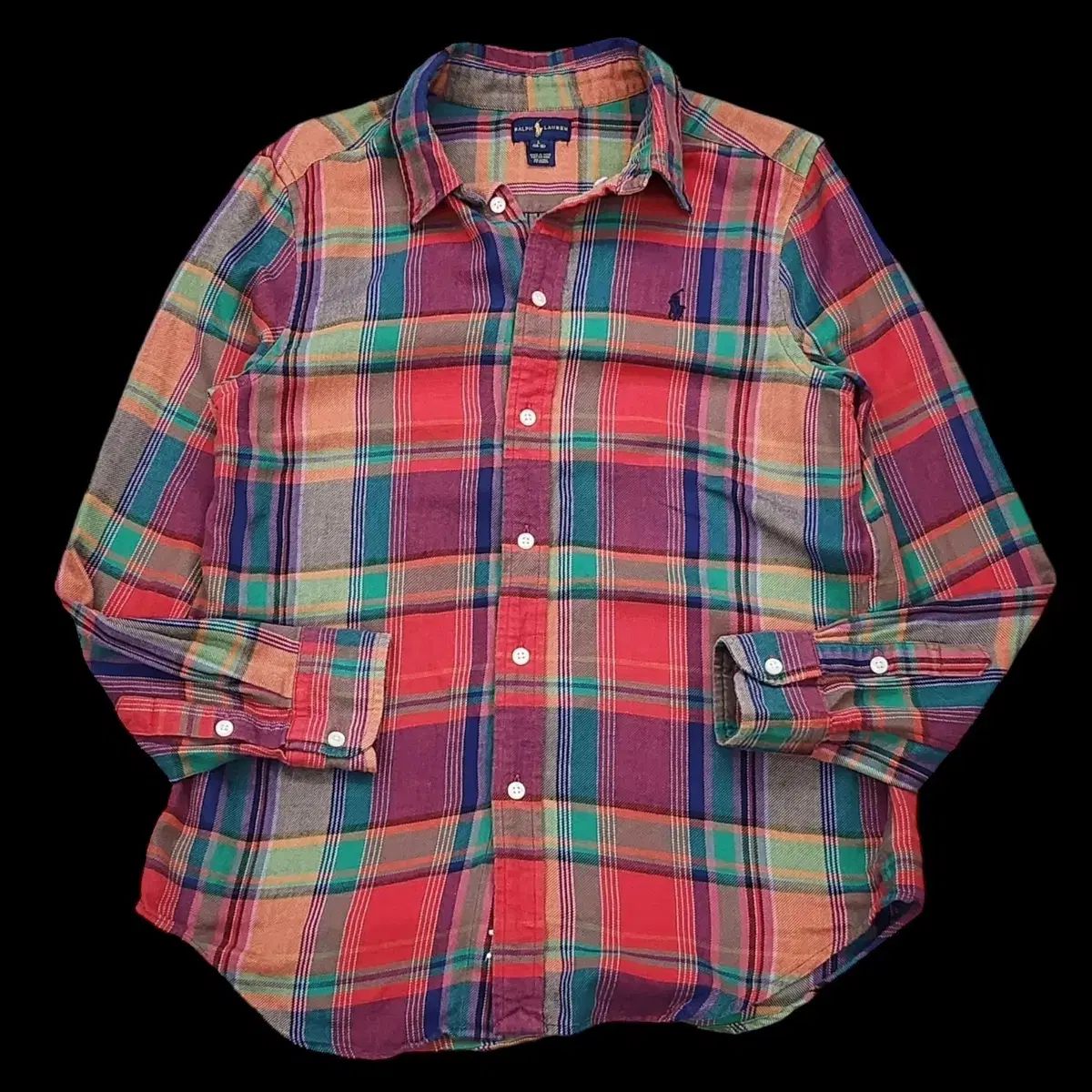 【雷市場（ポンジャン）商品韓国直送】S POLO RALPH LAUREN(ポロラルフローレン) ヴィンテージ チェック シャツ