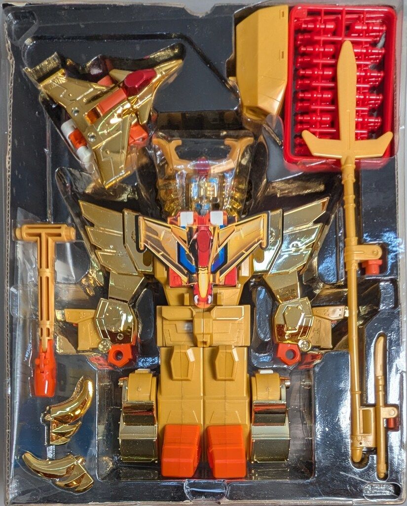 タカラ 黄金勇者ゴルドラン DX獣王合体レオンカイザー - メルカリ