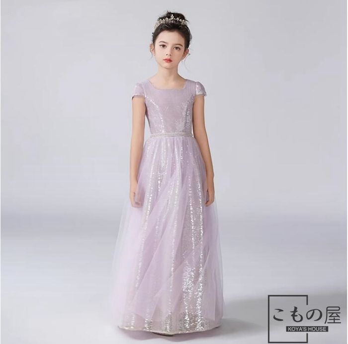 発表会 ドレス 子供 ドレス こども 子供ドレス結婚式 ブラック 輝き ロングドレス 豪華 上品 中学生 高校生 子ども キッズ ドレス 発表会