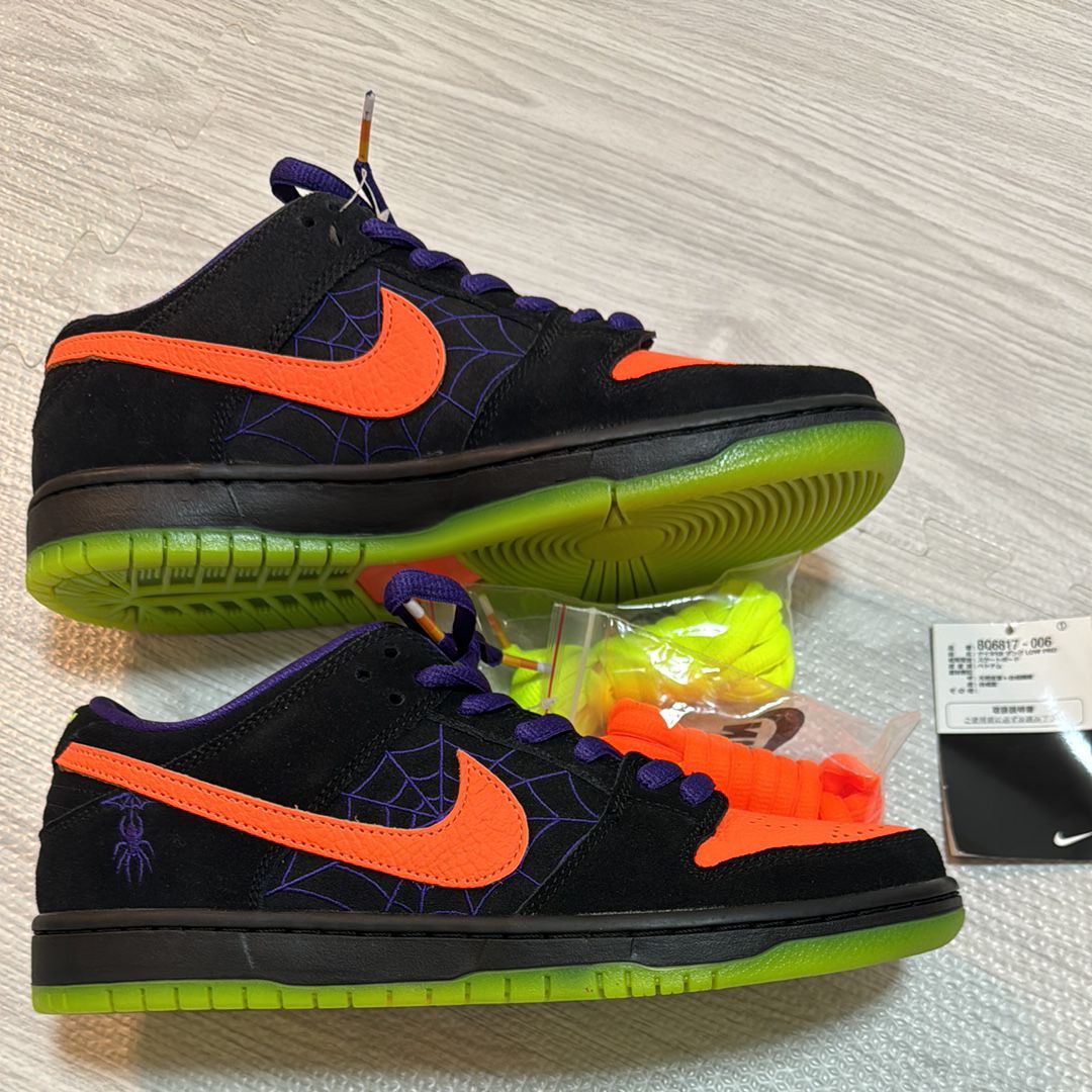 Nike SB Dunk Low Night Of Mischief ナイキ SB ダンク ロー ナイト オブ ミスチーフ スニーカー メンズ  レディース 【BQ6817-006】 24 24.5 25 25.5 26 26.5 27 27.5 28 28.5 - メルカリ