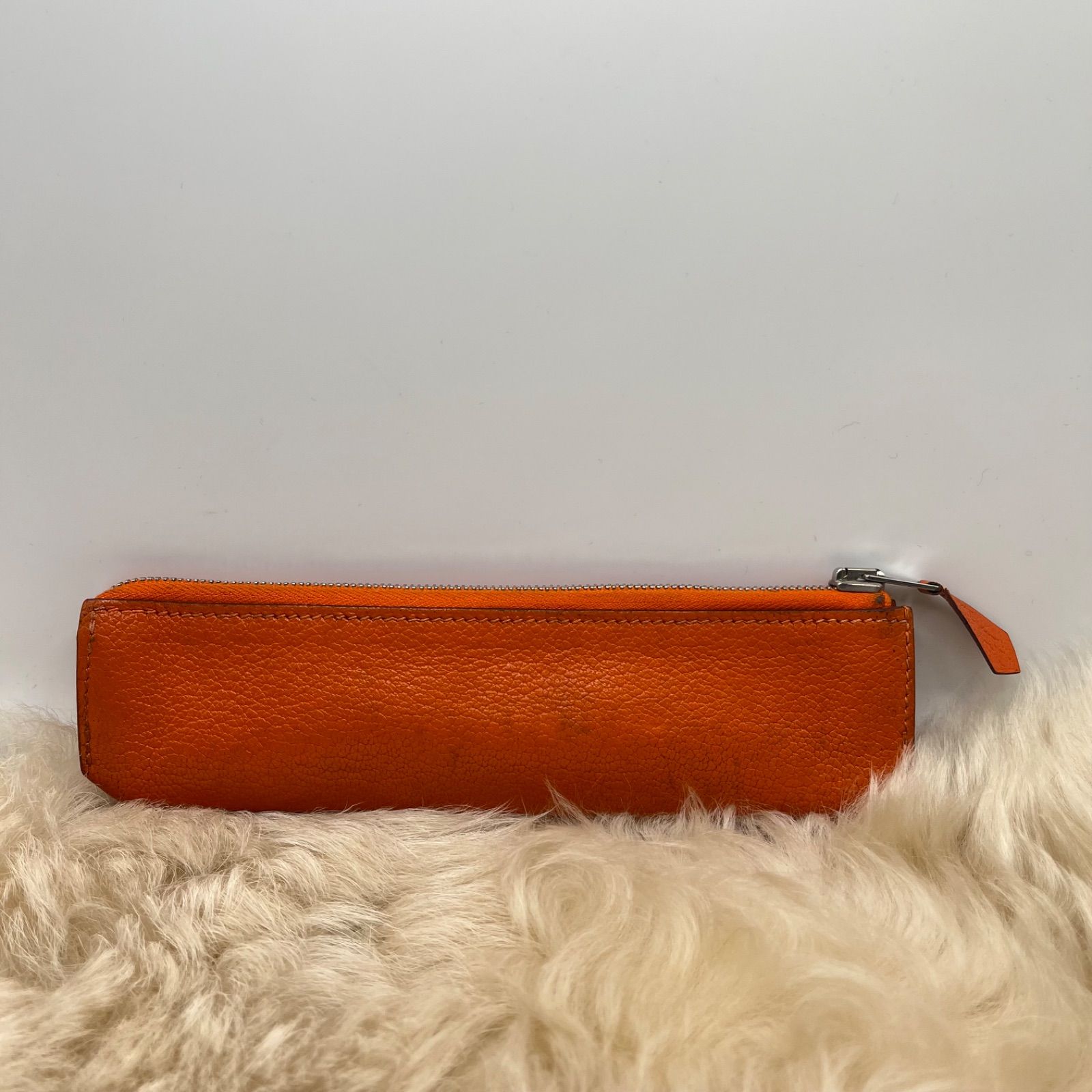 Hermes エルメス ピッコロ シェーブル レザー ペンケース 筆箱