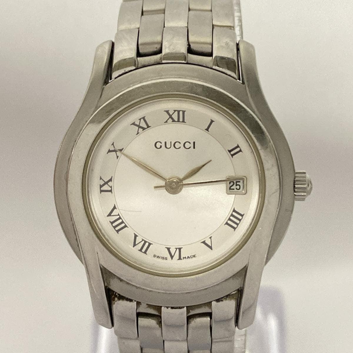 GUCCI グッチ 腕時計 - 5500L シルバー