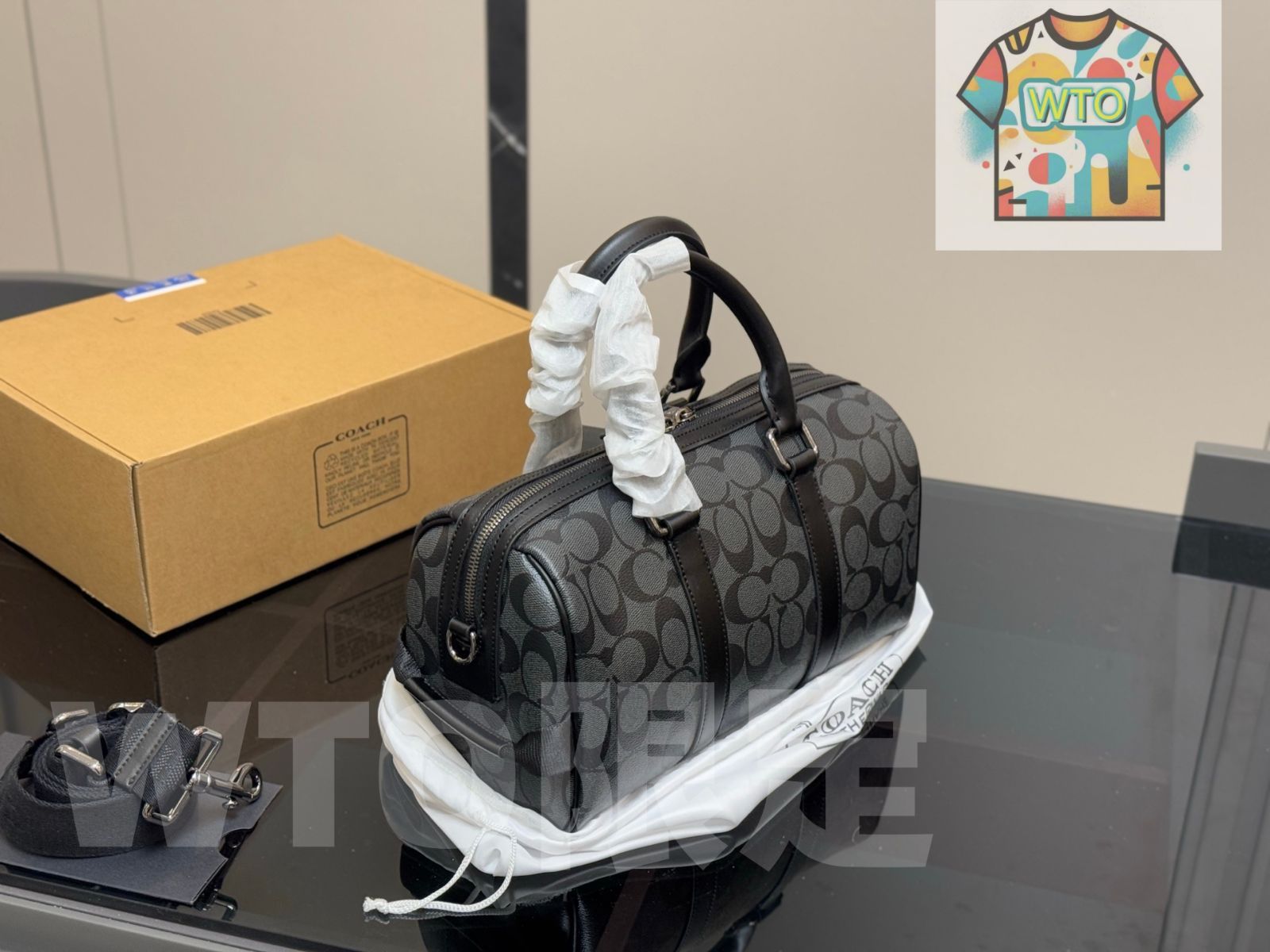 出品当日割⭐️Coach⭐️モノグラム バックパック COACH】モノグラム 大人のランドセル☆日本未発売 ☆ 送料無料