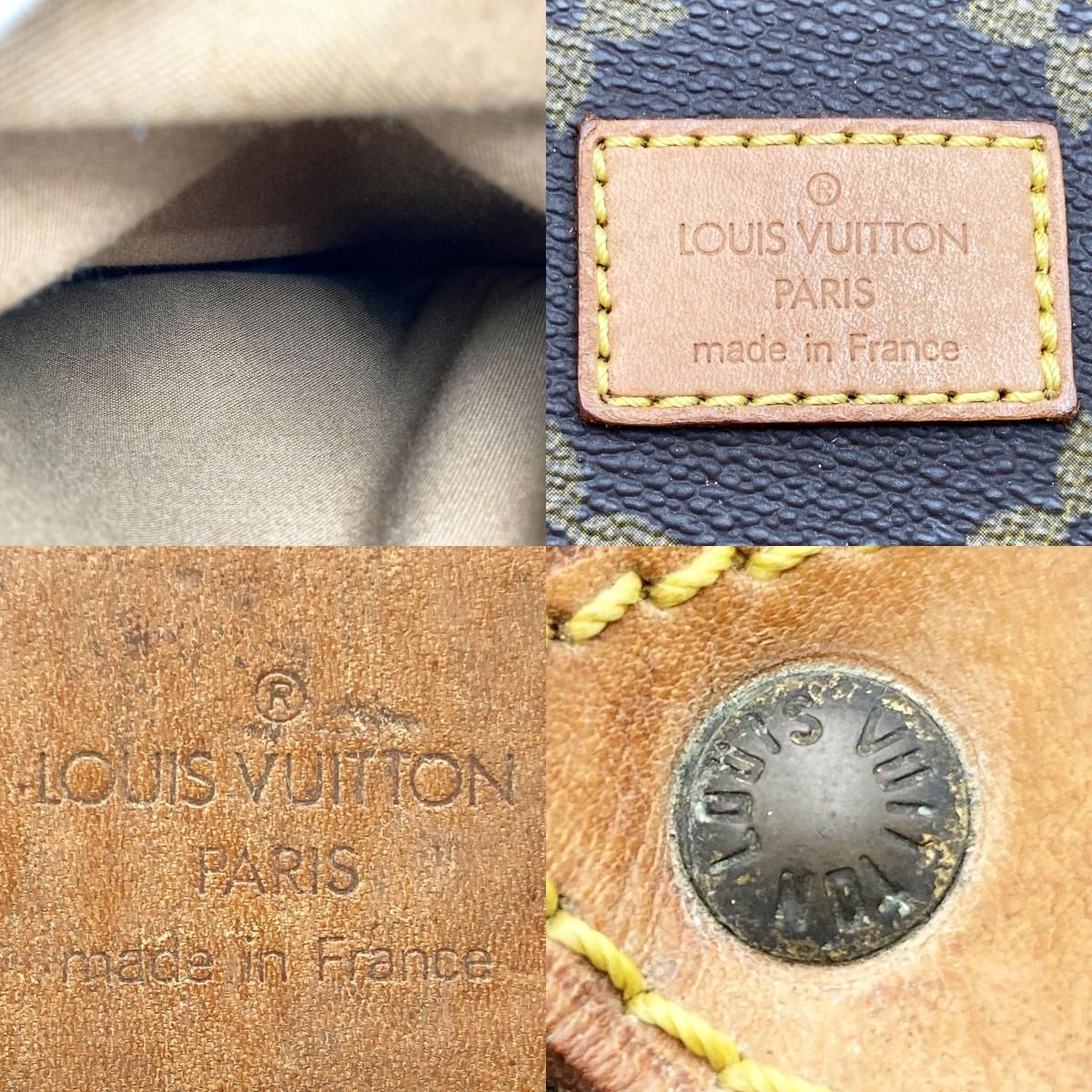 ベタ無し】LOUIS VUITTON ルイ・ヴィトン モノグラム ソミュール35(廃盤) M42254 ショルダーバッグ バッグ ブラウン PVC  レディース USED 中古 - メルカリ