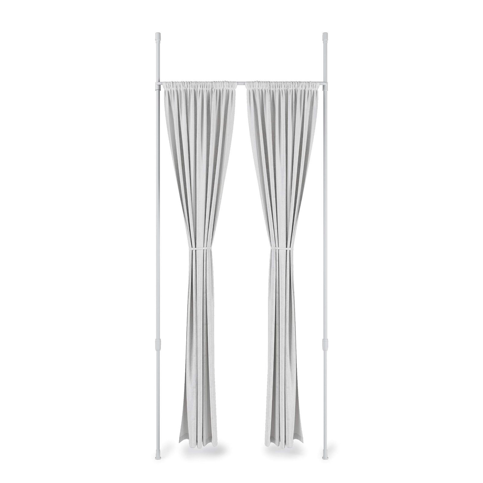 在庫処分 ロッドレム エニウエア 91.4-167.6cm ホワイト アンブラ 仕切り テンションロッド umbra curtain rod