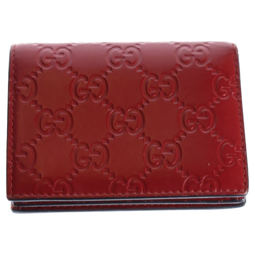 GUCCI (グッチ) グッチシマ チェリー コンパクトウォレット 三つ折り  