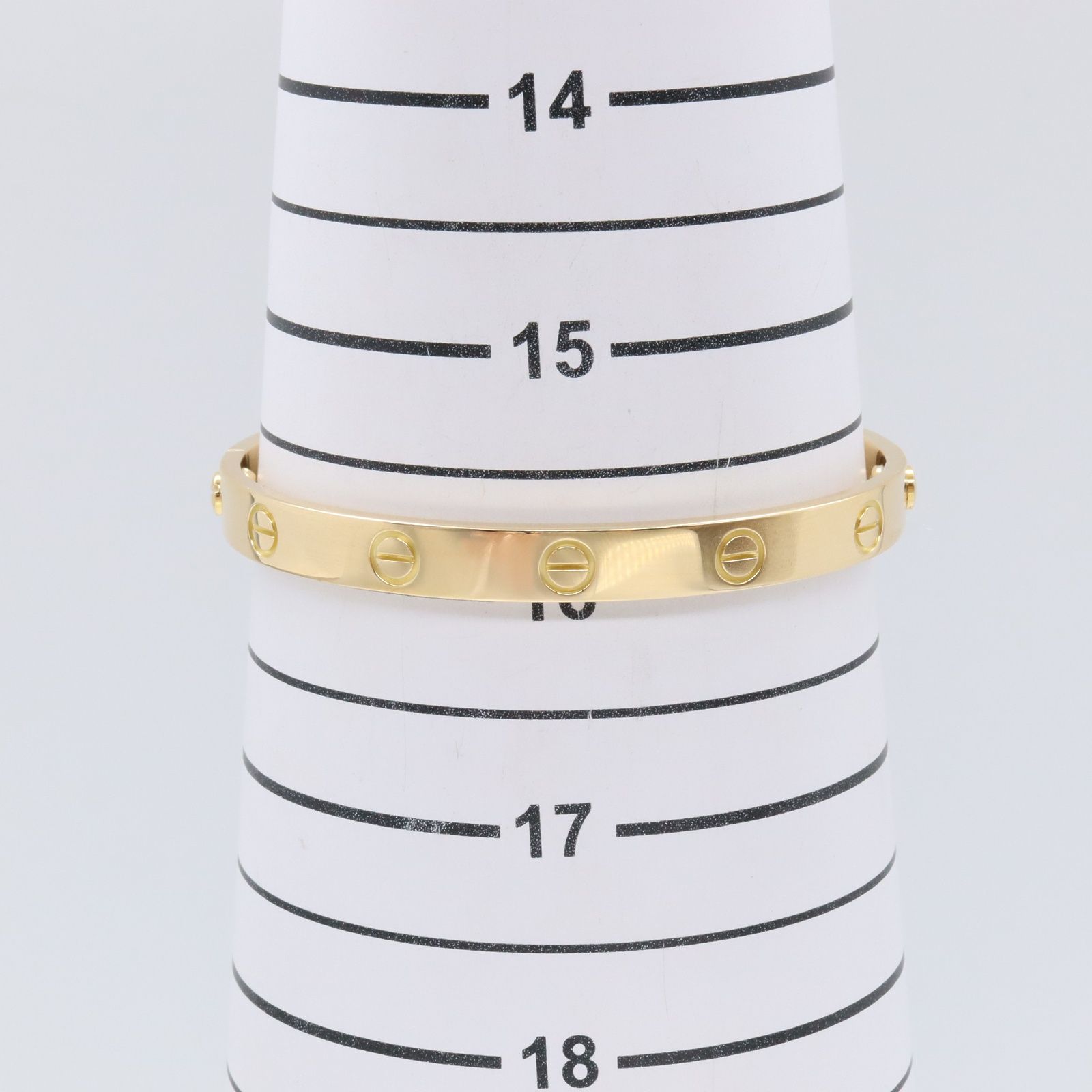 専用 Cartier カルティエ ラブブレス #16 K18 イエローゴールド 楽天市場】カルティエ ラブブレス ドライバー付き 旧タイプ #16
